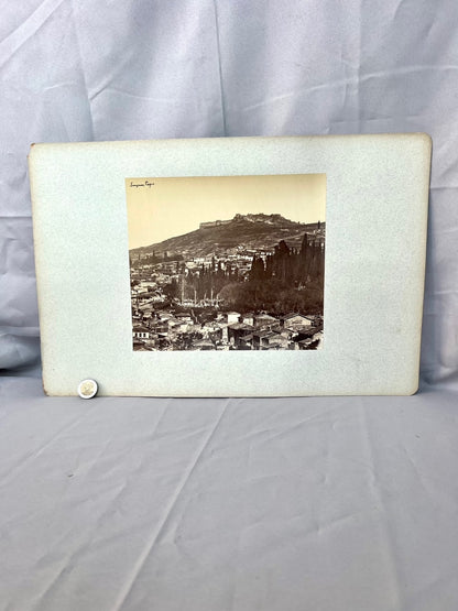 Smyrna Berg Pagus Kleinasien 1885