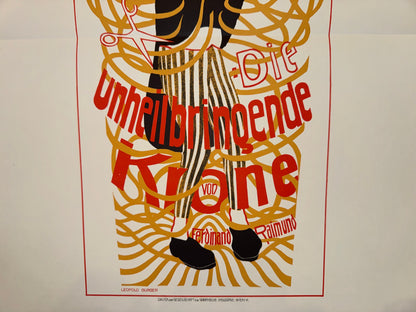 Die unheilbringende Krone 1902 Leopold Burger | Jugendstil Wien Secession