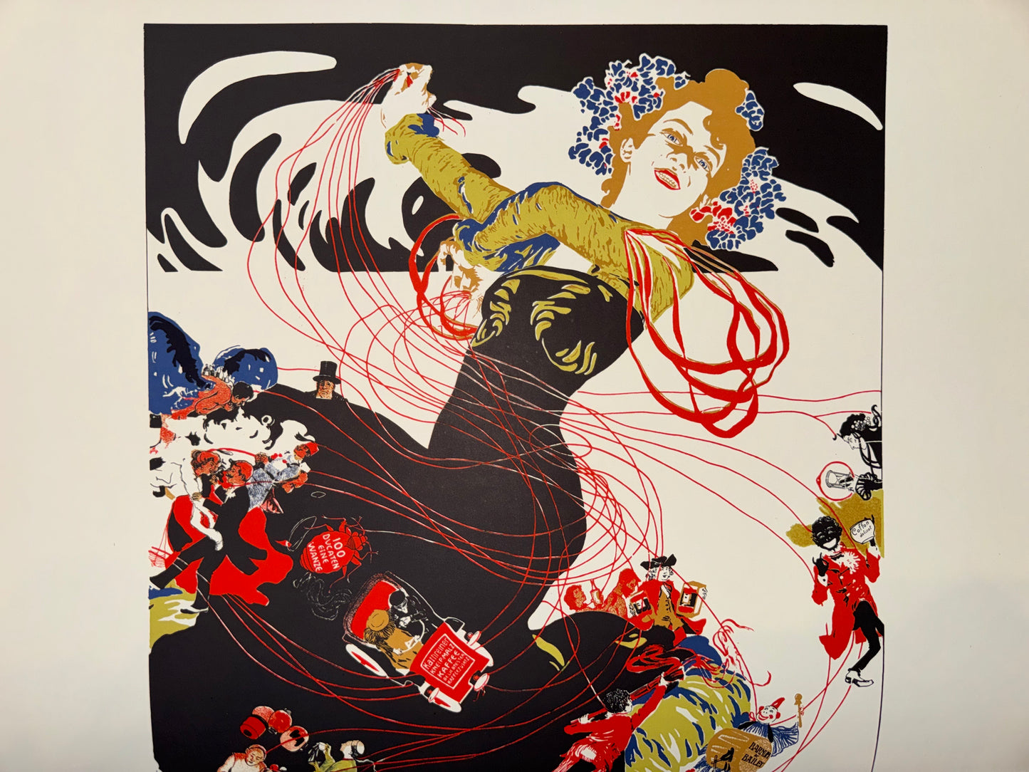 Reclame-Redoute 1901 Wien Plakat Jugendstil Puchinger Pamberger