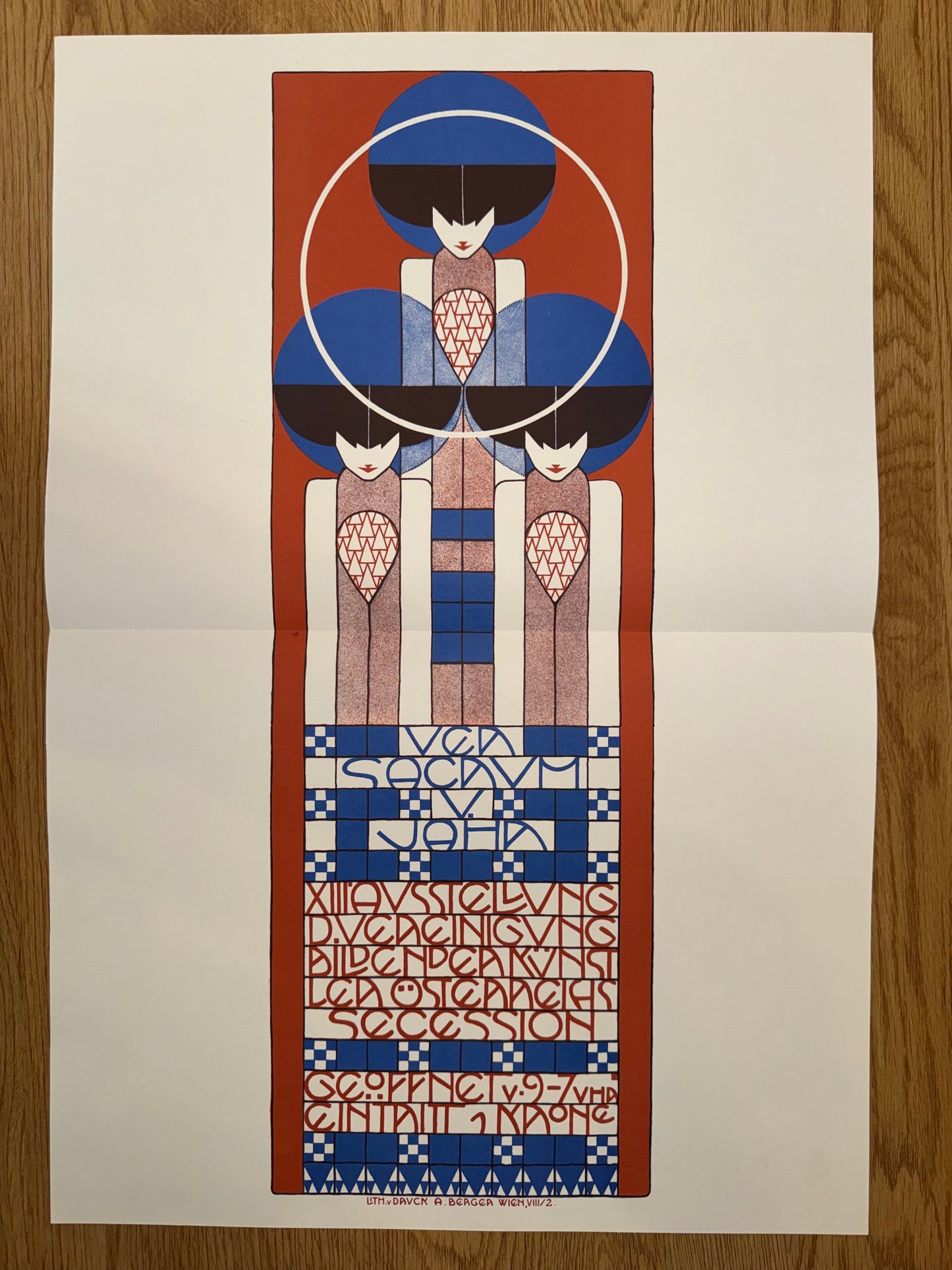 Secession Ausstellung 1902 Koloman Moser | Wiener Jugendstil Plakat