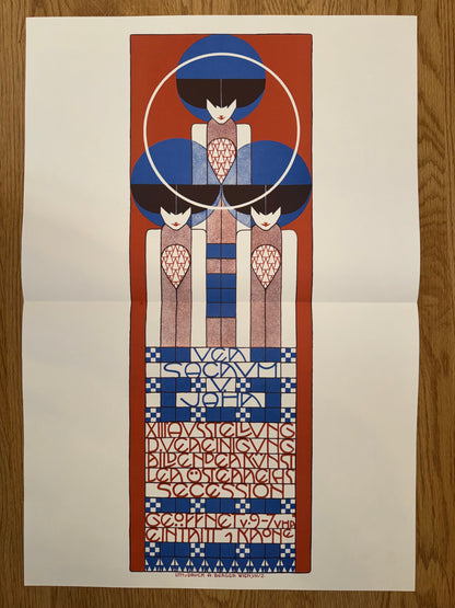 Secession Ausstellung 1902 Koloman Moser | Wiener Jugendstil Plakat