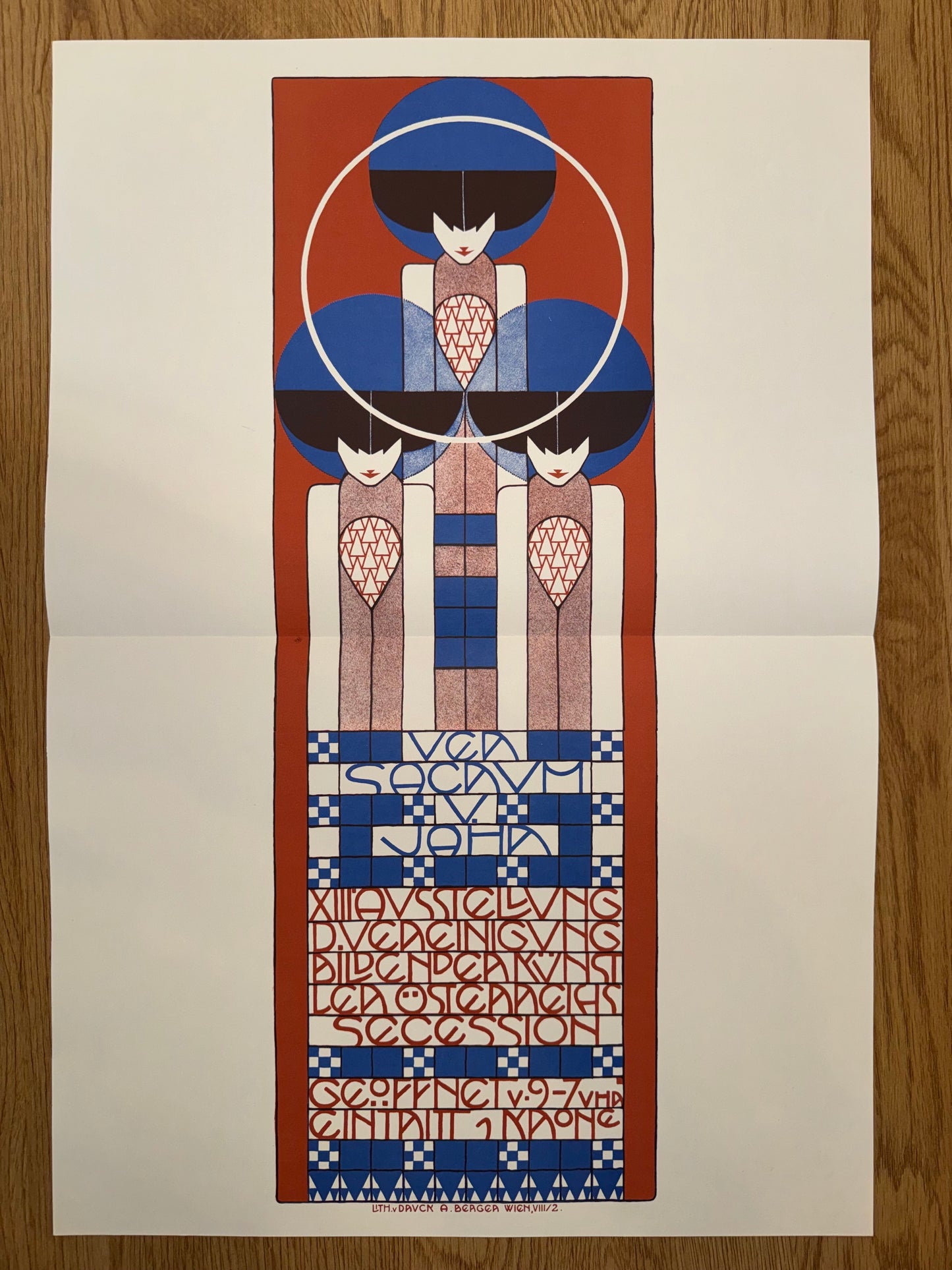 Secession Ausstellung 1902 Koloman Moser | Wiener Jugendstil Plakat