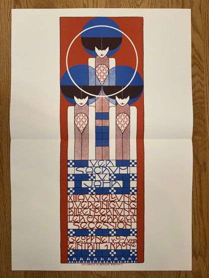 Secession Ausstellung 1902 Koloman Moser | Wiener Jugendstil Plakat