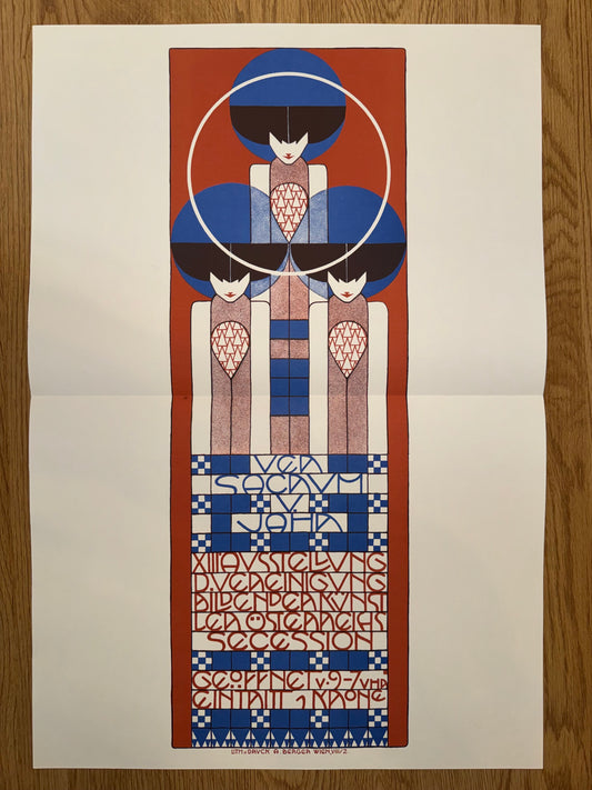 Secession Ausstellung 1902 Koloman Moser | Wiener Jugendstil Plakat