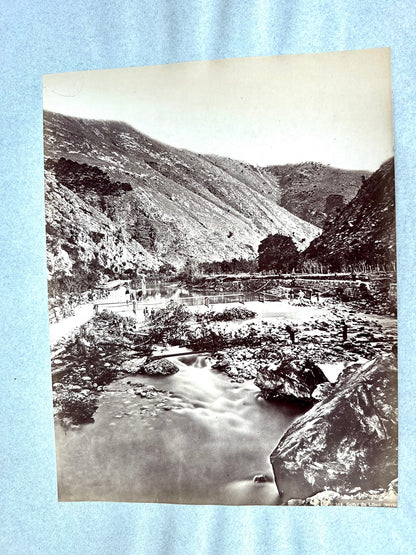 Syrien Gorge du Liban / Baatara  1885