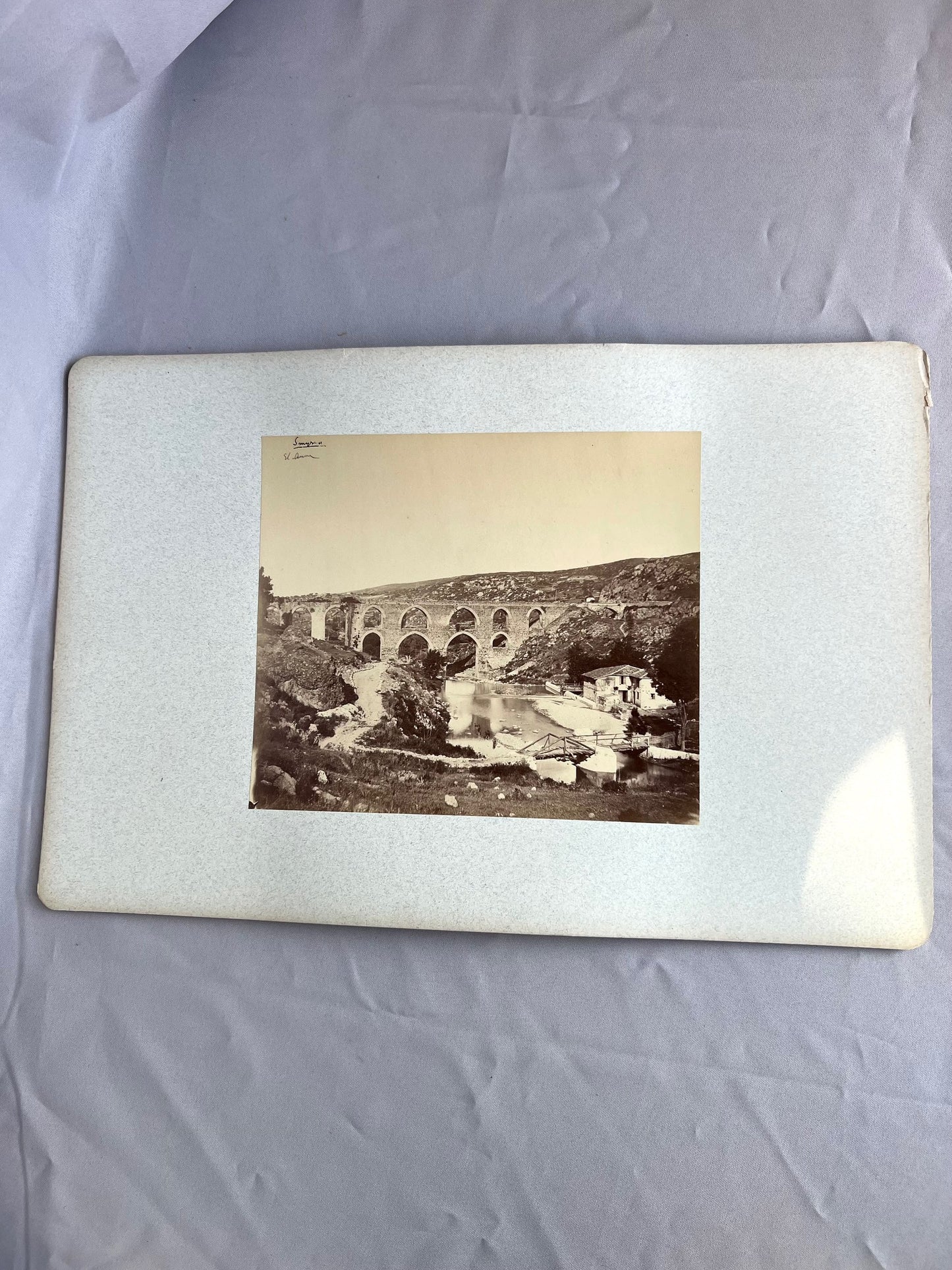 Smyrna Aquädukt Kleinasien 1885