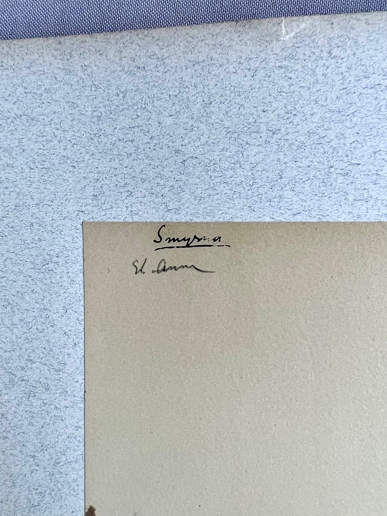 Smyrna Aquädukt Kleinasien 1885