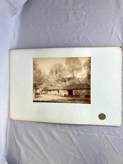 Dorfansicht Mühle Kleinasien 1885