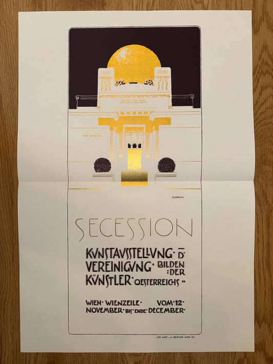 Joseph Maria Olbrich Secession Ausstellung 1898 | Jugendstil Plakat | Art Nouveau Poster