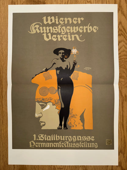 Erwin Puchinger Wiener Kunstgewerbeverein 1912 | Jugendstil Plakat