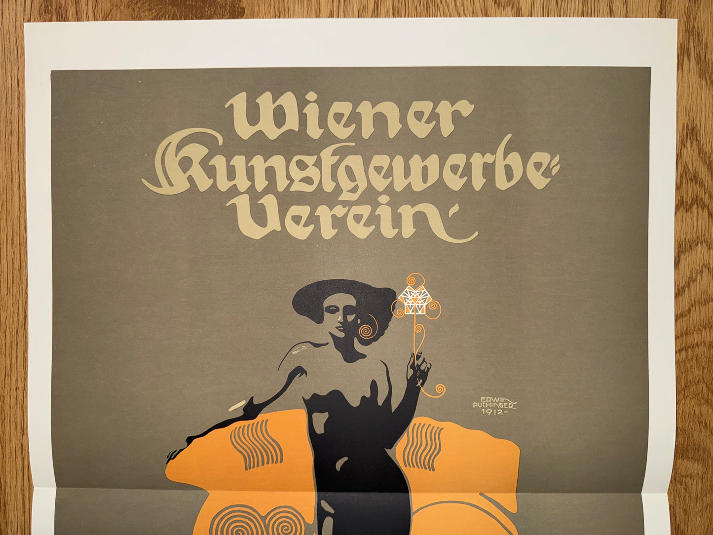 Erwin Puchinger Wiener Kunstgewerbeverein 1912 | Jugendstil Plakat