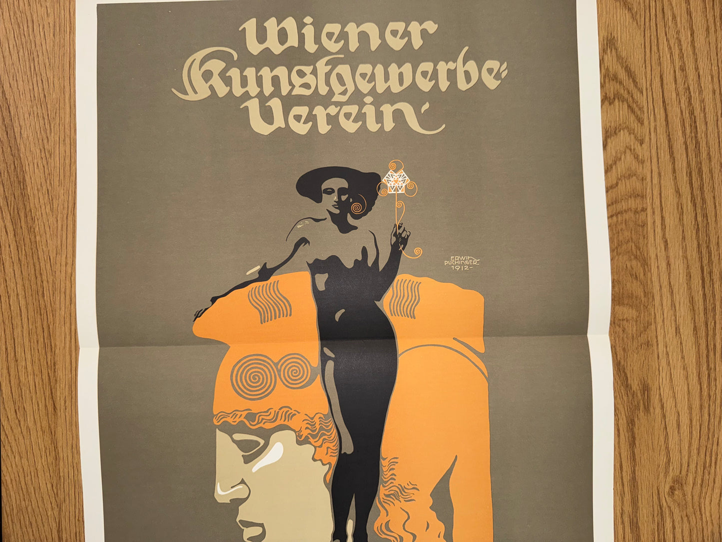 Erwin Puchinger Wiener Kunstgewerbeverein 1912 | Jugendstil Plakat