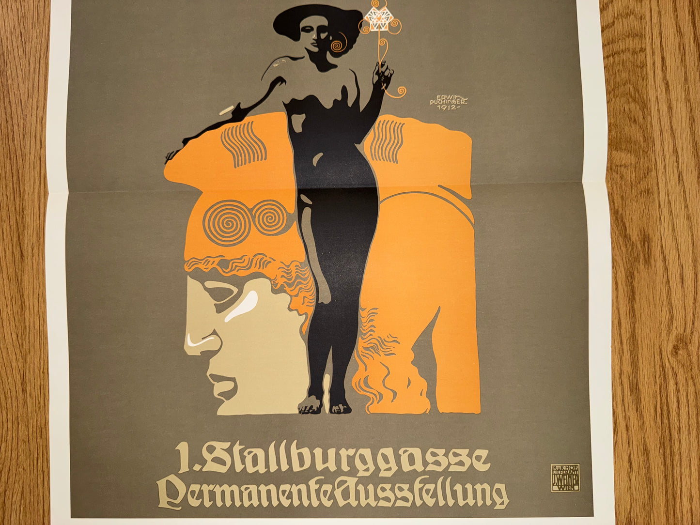 Erwin Puchinger Wiener Kunstgewerbeverein 1912 | Jugendstil Plakat