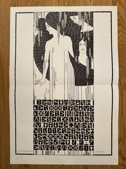Beran Etrich Monoplan 1911 | Jugendstil Plakat | Art Nouveau Poster