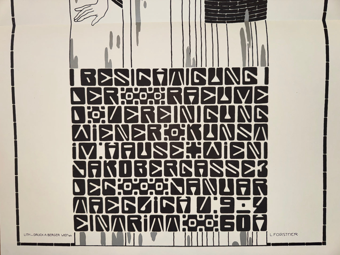Beran Etrich Monoplan 1911 | Jugendstil Plakat | Art Nouveau Poster