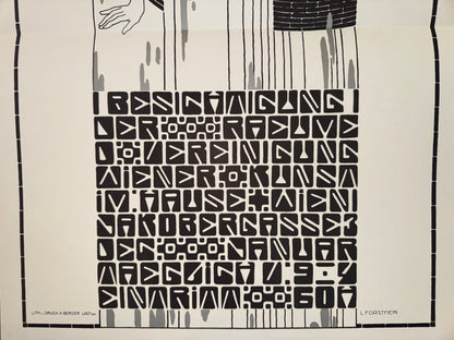Beran Etrich Monoplan 1911 | Jugendstil Plakat | Art Nouveau Poster