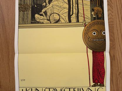Gustav Klimt Secession Ausstellung 1898 | Jugendstil Plakat | Art Nouveau Poster