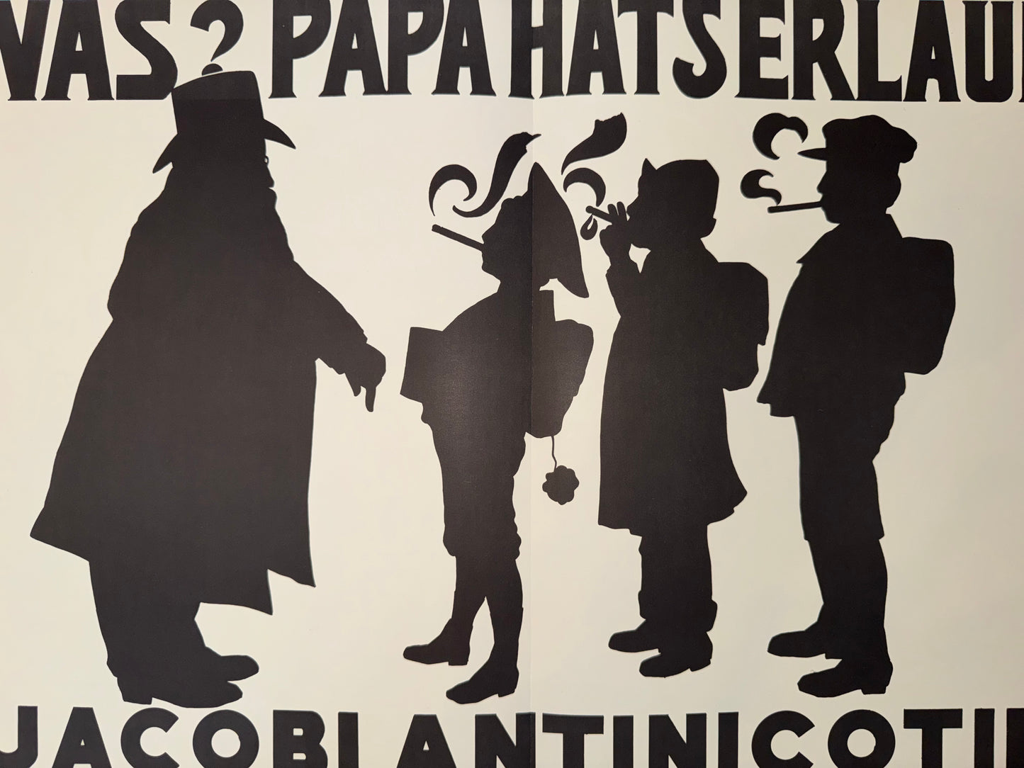Hans Schliessmann Jacobi Antinicotin um 1890 | Jugendstil Plakat | Art Nouveau Werbung Tabak
