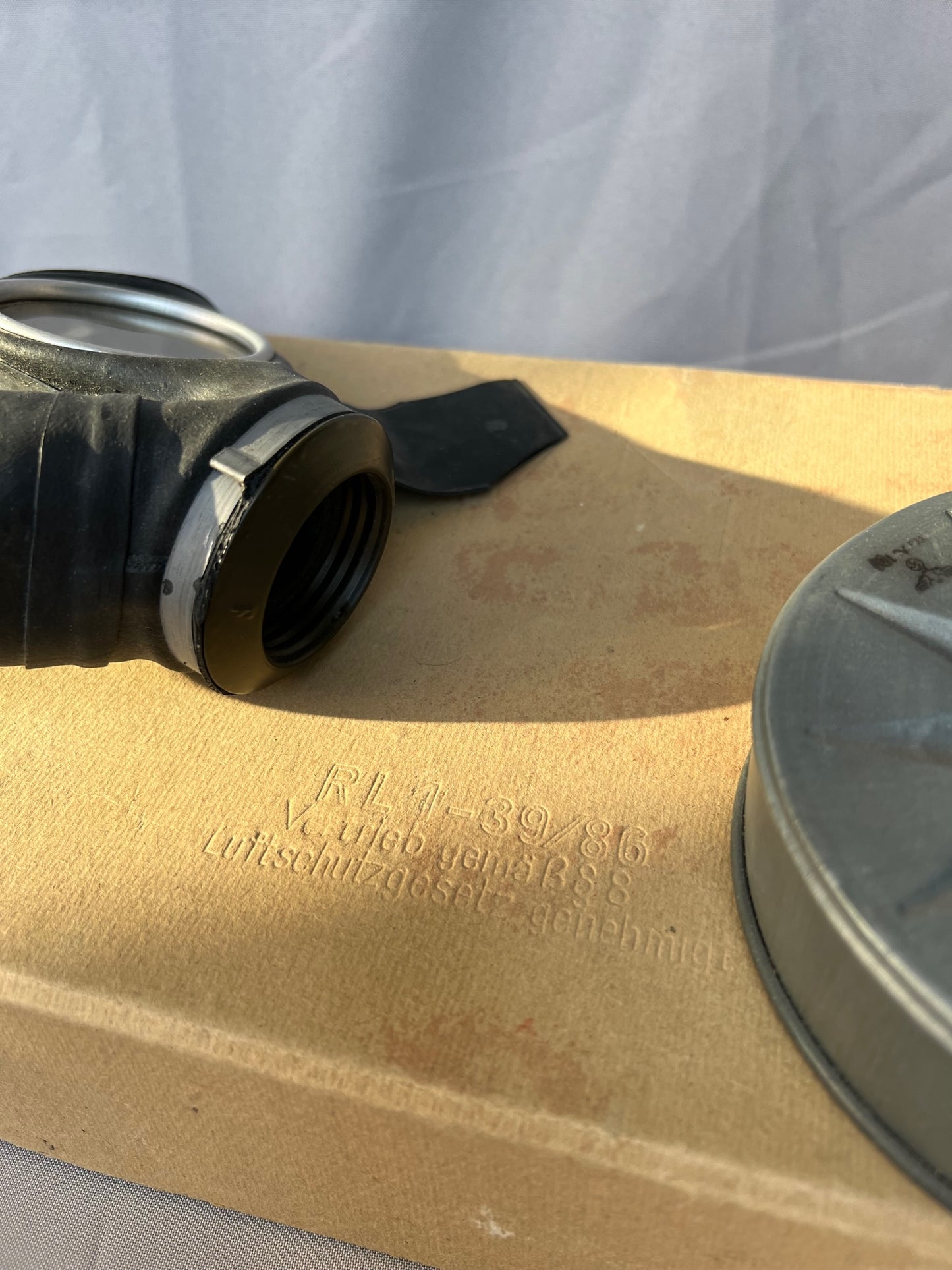 Gasmaske Militär 2. Weltkrieg 1940