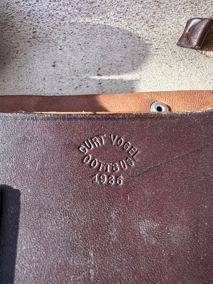 Ledertasche Militär Luftwaffe 2. Weltkrieg 1936