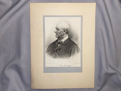 Lithographie Dr. Anton 1896