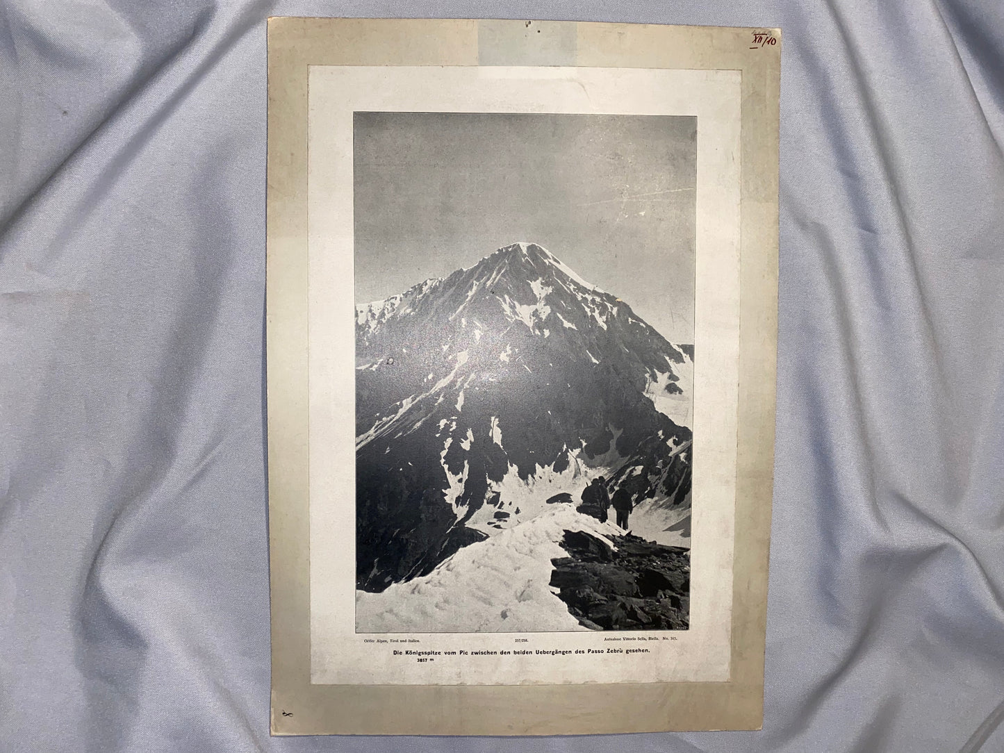 Königsspitze Alpen Photographie 1910