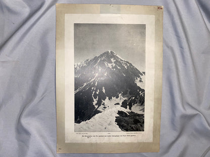 Königsspitze Alpen Photographie 1910