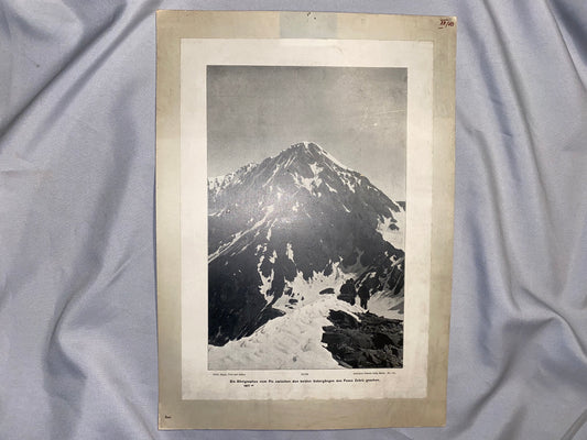 Königsspitze Alpen Photographie 1910