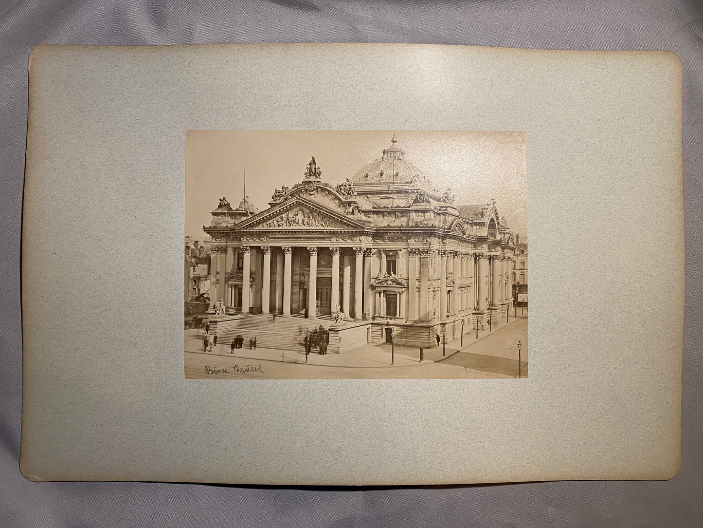 Brüssel La Bourse BSE Börse 1900