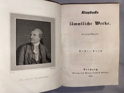 Klopstocks sämmtliche Werke 1884
