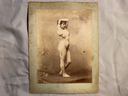 Frau Akt Aktfotografie 1905