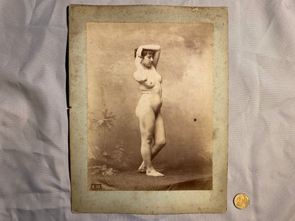 Frau Akt Aktfotografie 1905