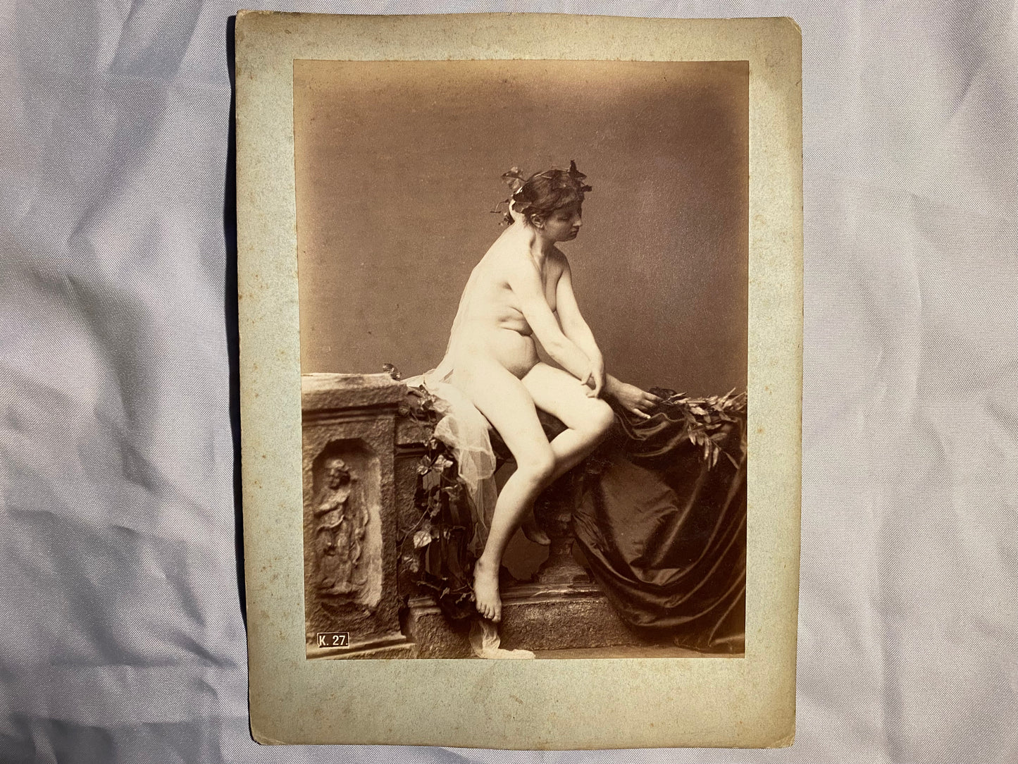 Weiblicher Akt Aktfoto 1905