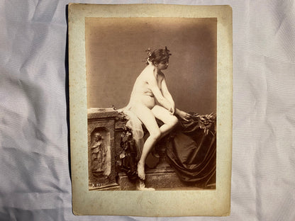 Weiblicher Akt Aktfoto 1905