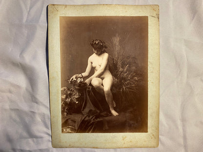 Weiblicher Akt Aktfoto 1905