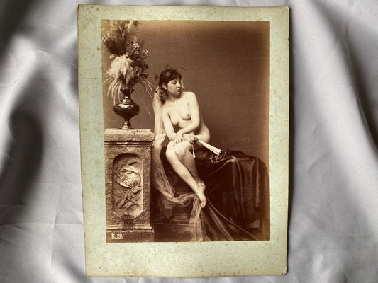 Weiblicher Akt Aktfoto 1905