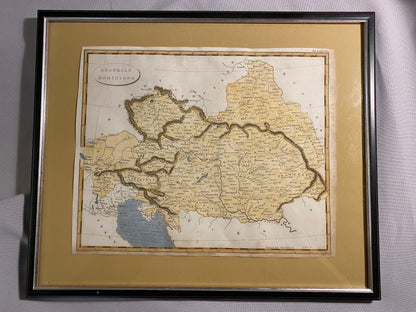 Austrian Dominions Landkarte 1817