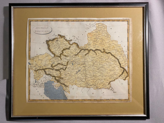 Austrian Dominions Landkarte 1817