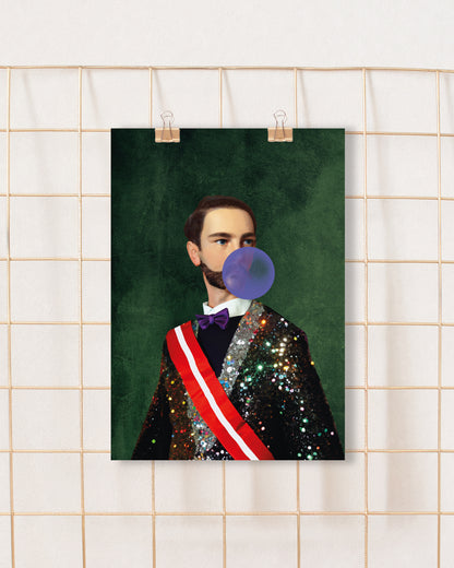 Junger Kaiser & Sissi, Neuinterpretation - 2er Kombination - Poster