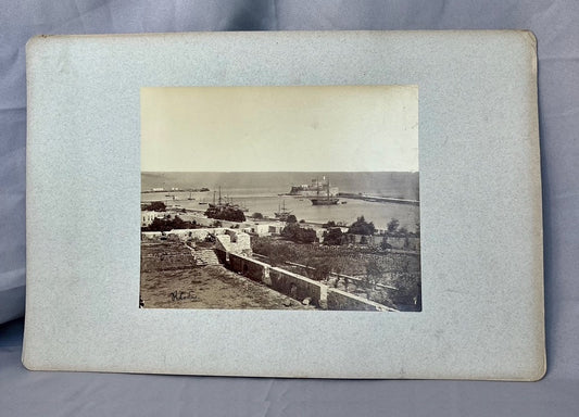 Photographie Rhodos Griechenland Hafen 1910