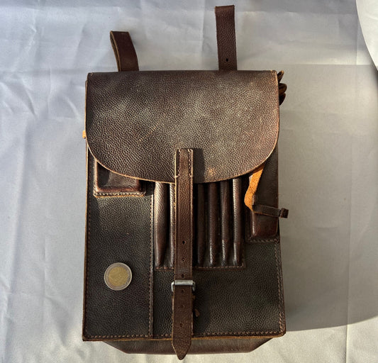 Ledertasche Militär Major Luftwaffe mit Zubehör 1940