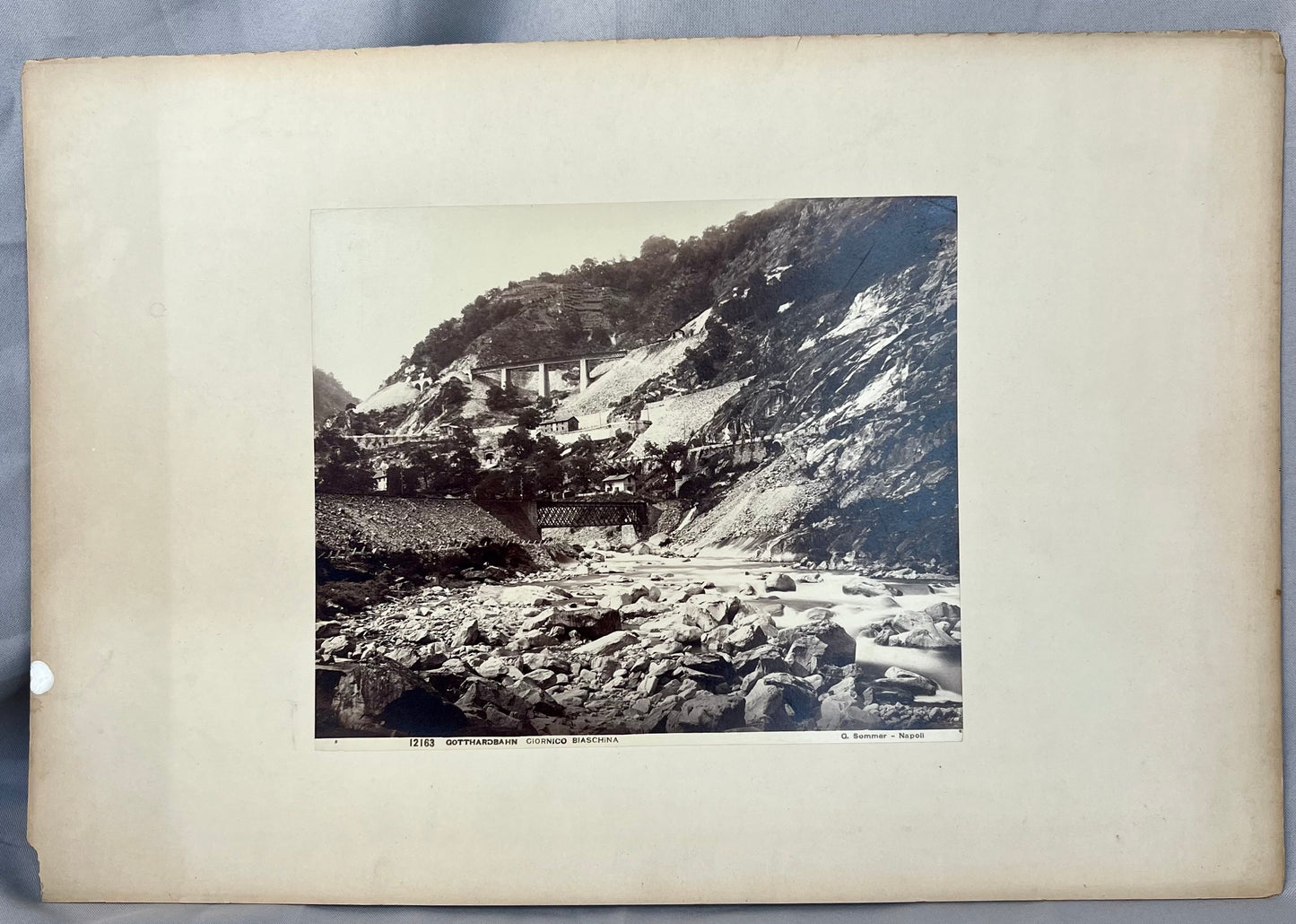 Photographie Gotthardbahn 1910