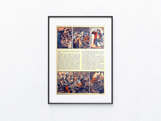 Comic Teufel 1950er