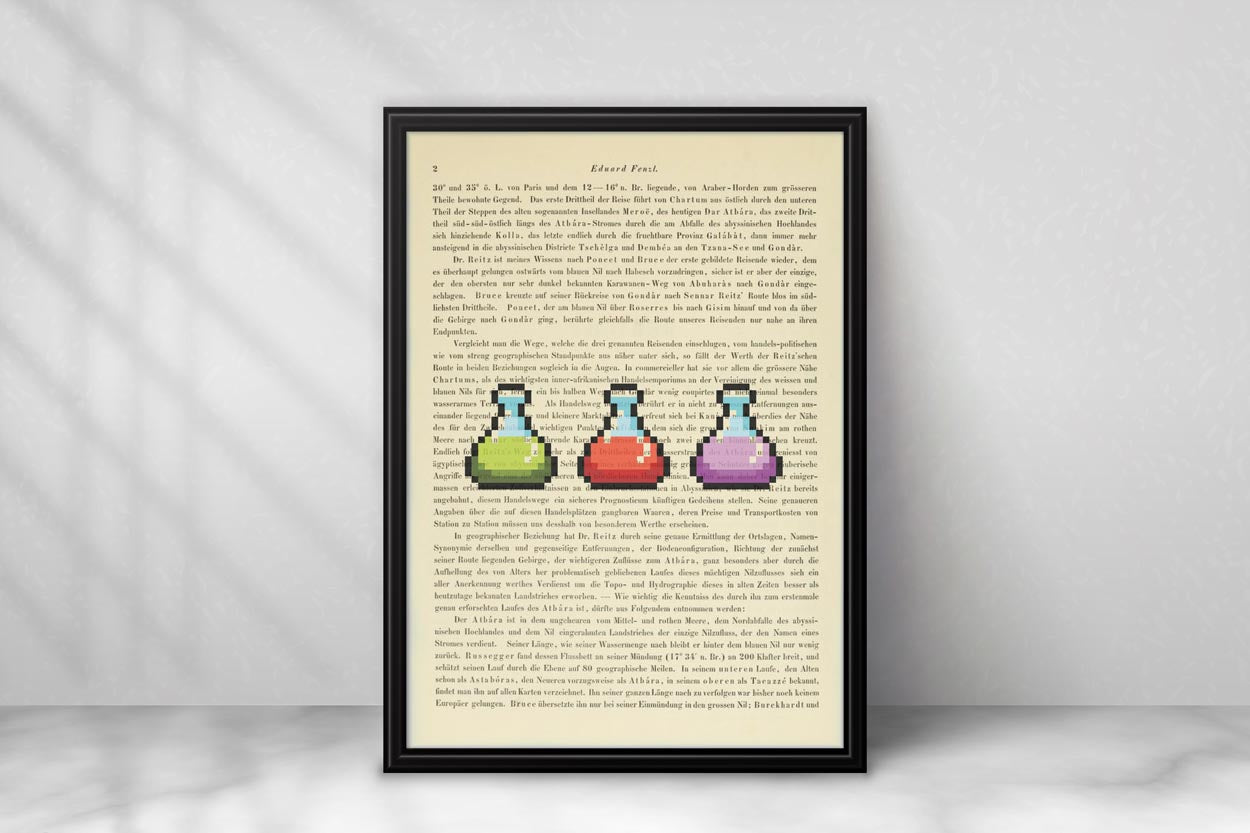 Pixel Chemie Trio