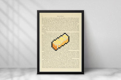 Pixel Goldbarren