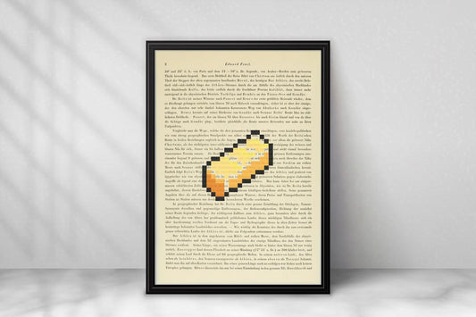 Pixel Goldbarren