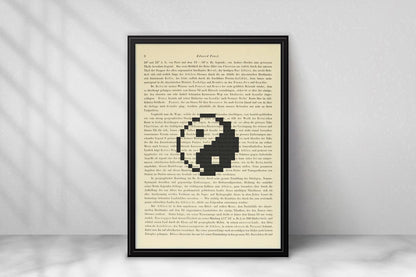 Pixel Yin und Yang