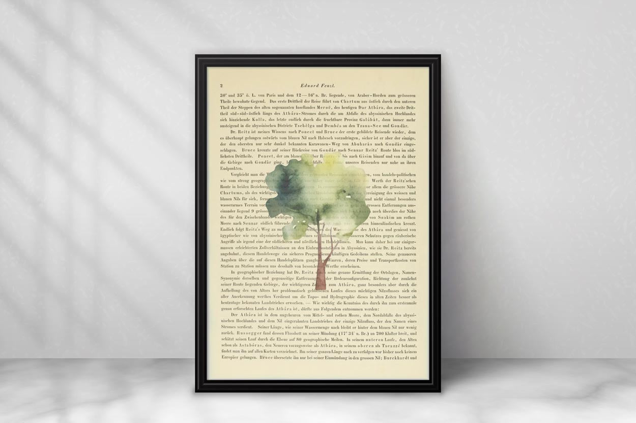 Aquarell Baum