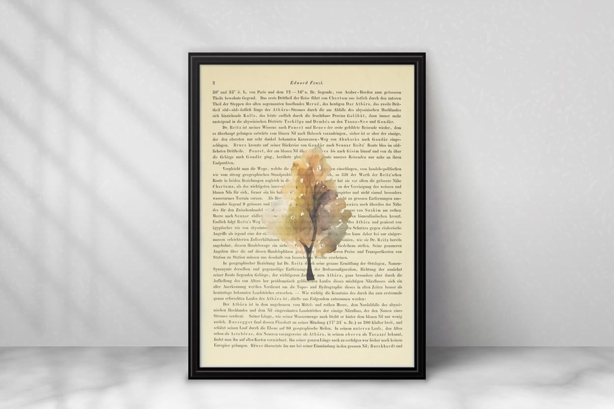 Aquarell Baum