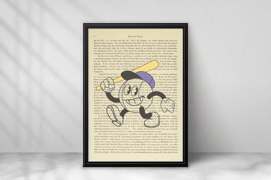 Glücklicher Baseball